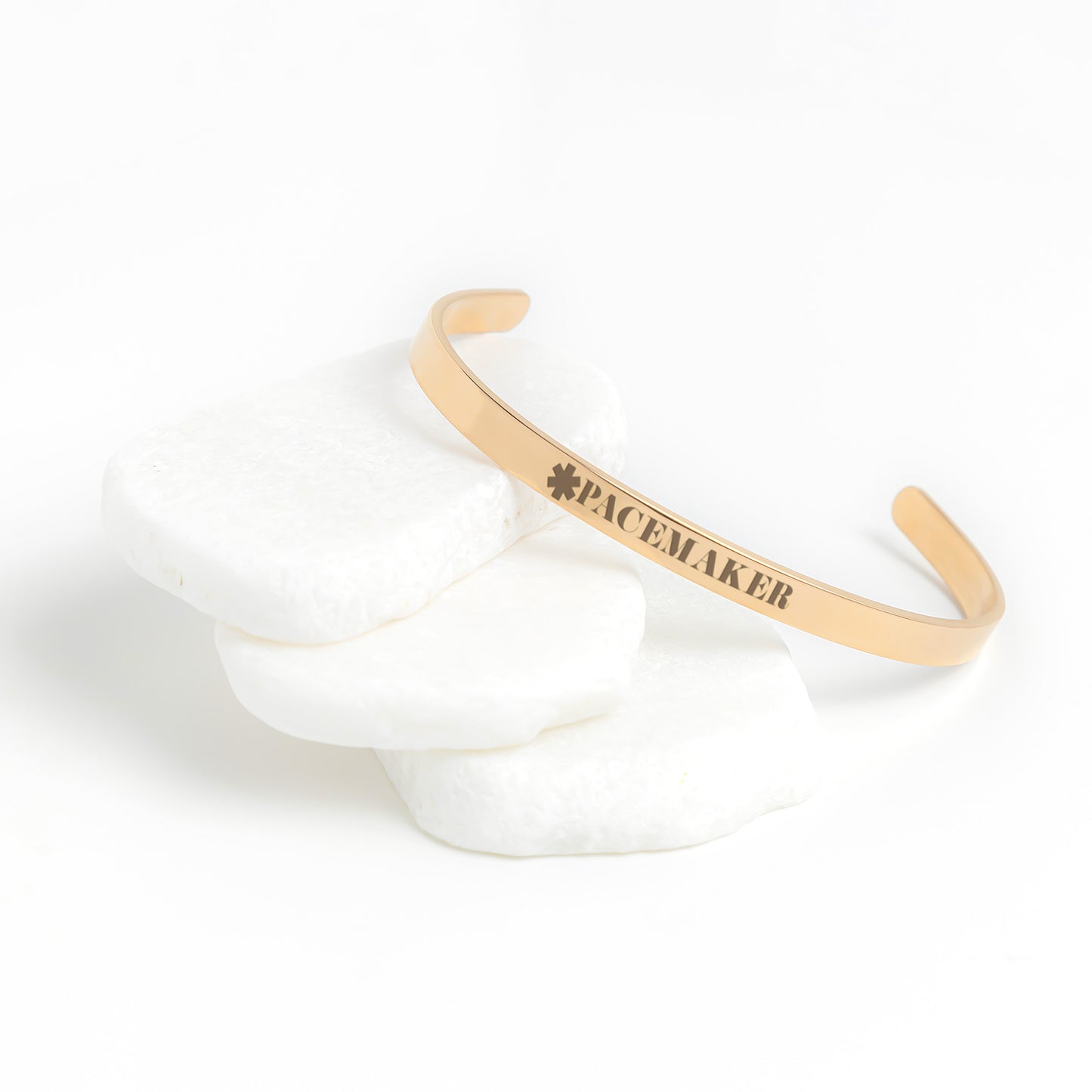 Medical Alert Cuff Bracelet | PACE MAKER | Vital Drip 7