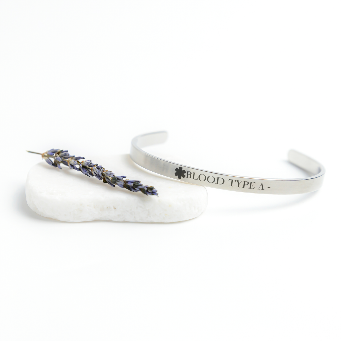 Medical Alert Blood Type Bracelet A -