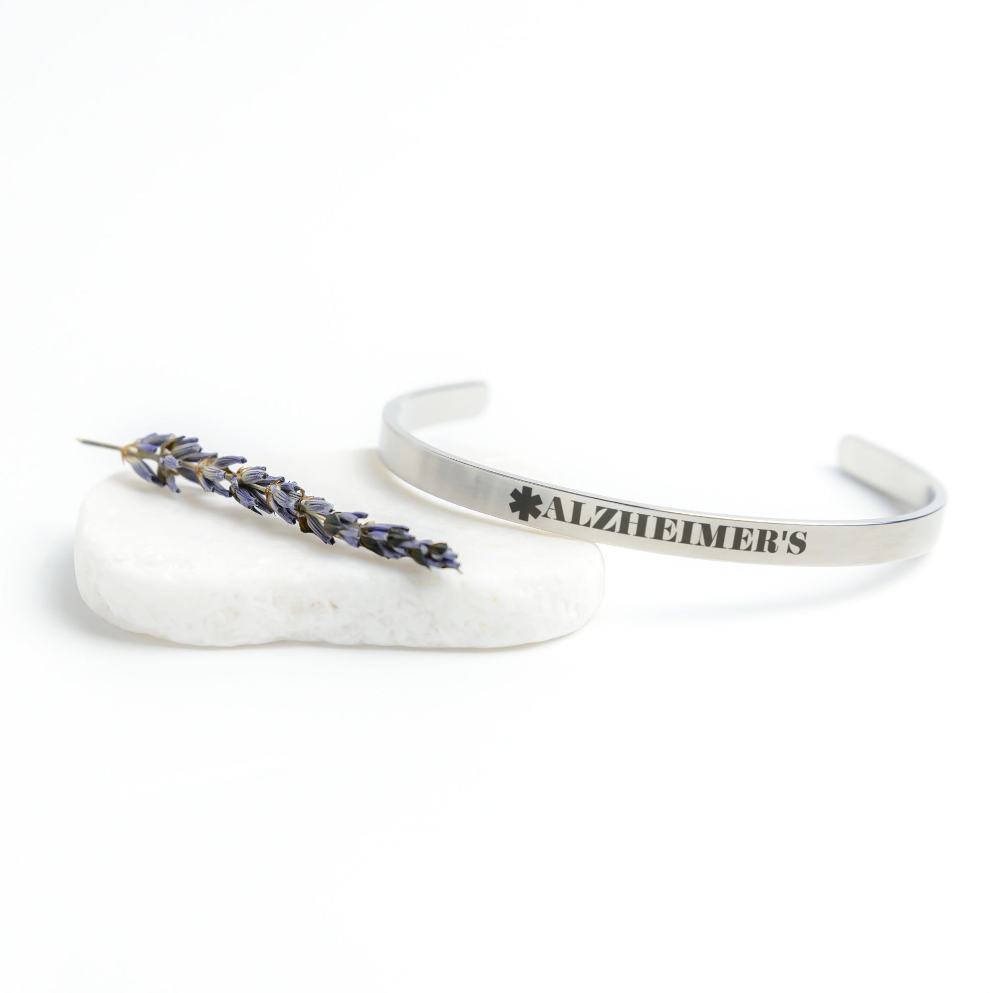 Medical Alert Cuff Bracelet