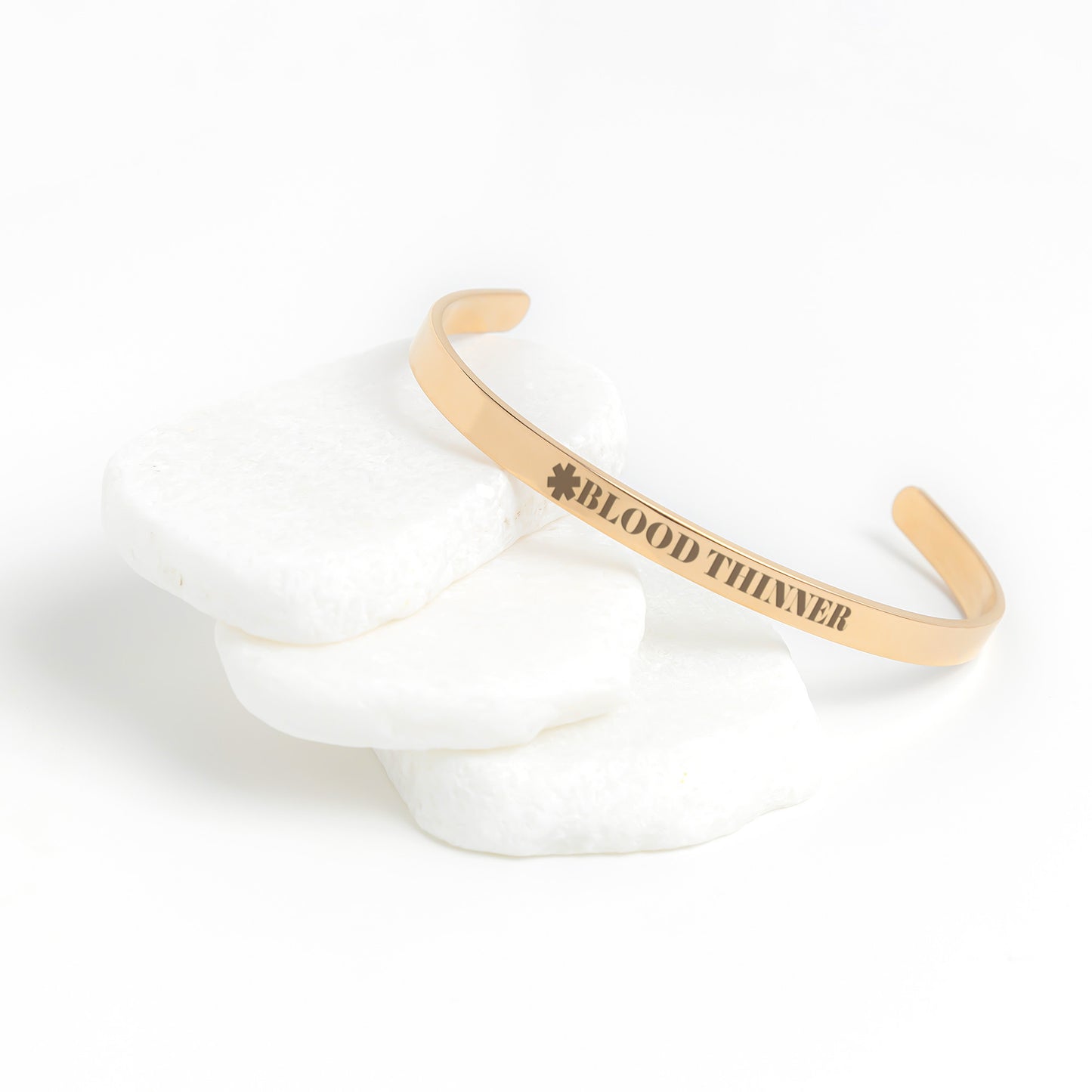 Medical Alert Cuff Bracelet
