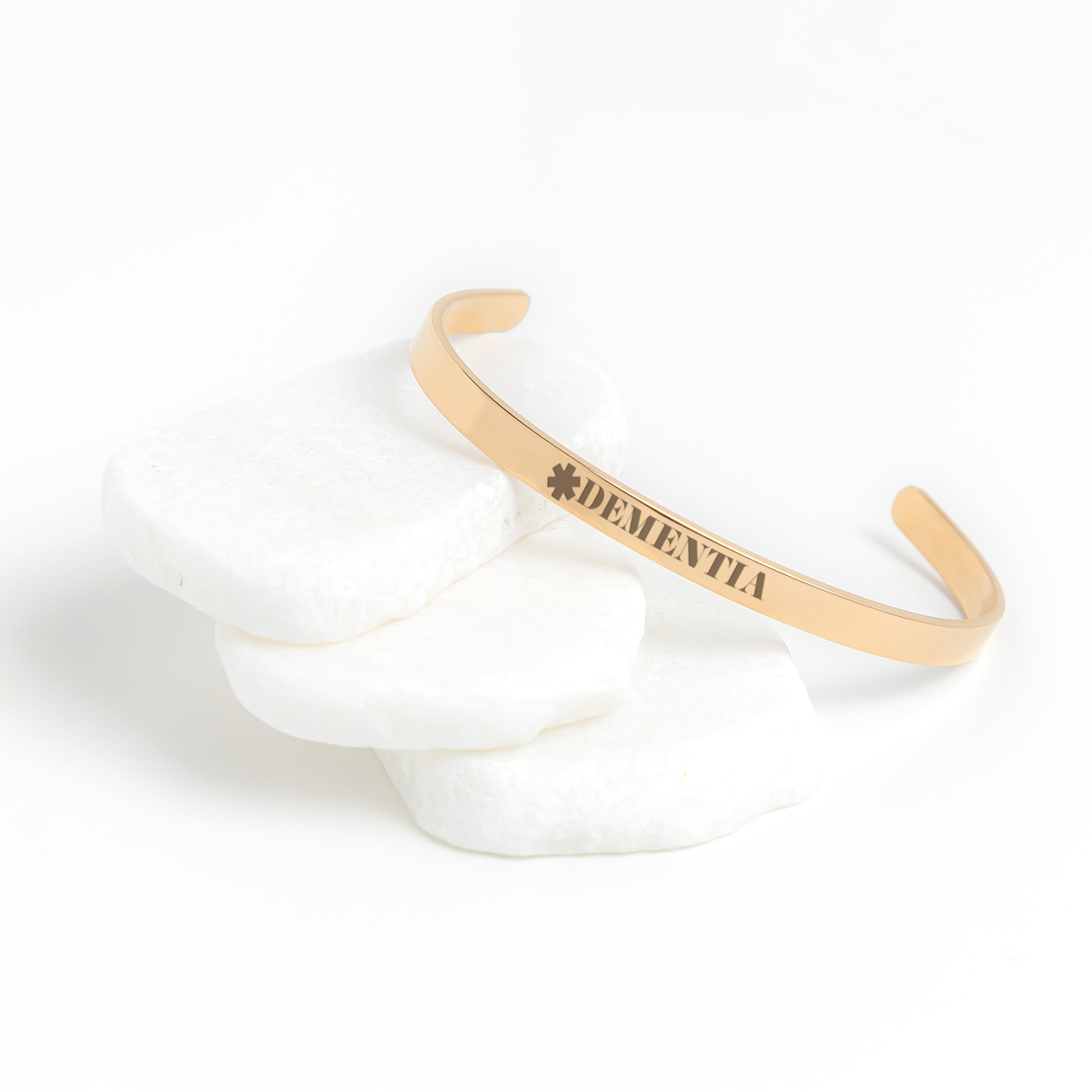 Medical Alert Cuff Bracelet | DEMENTIA | Vital Drip 7