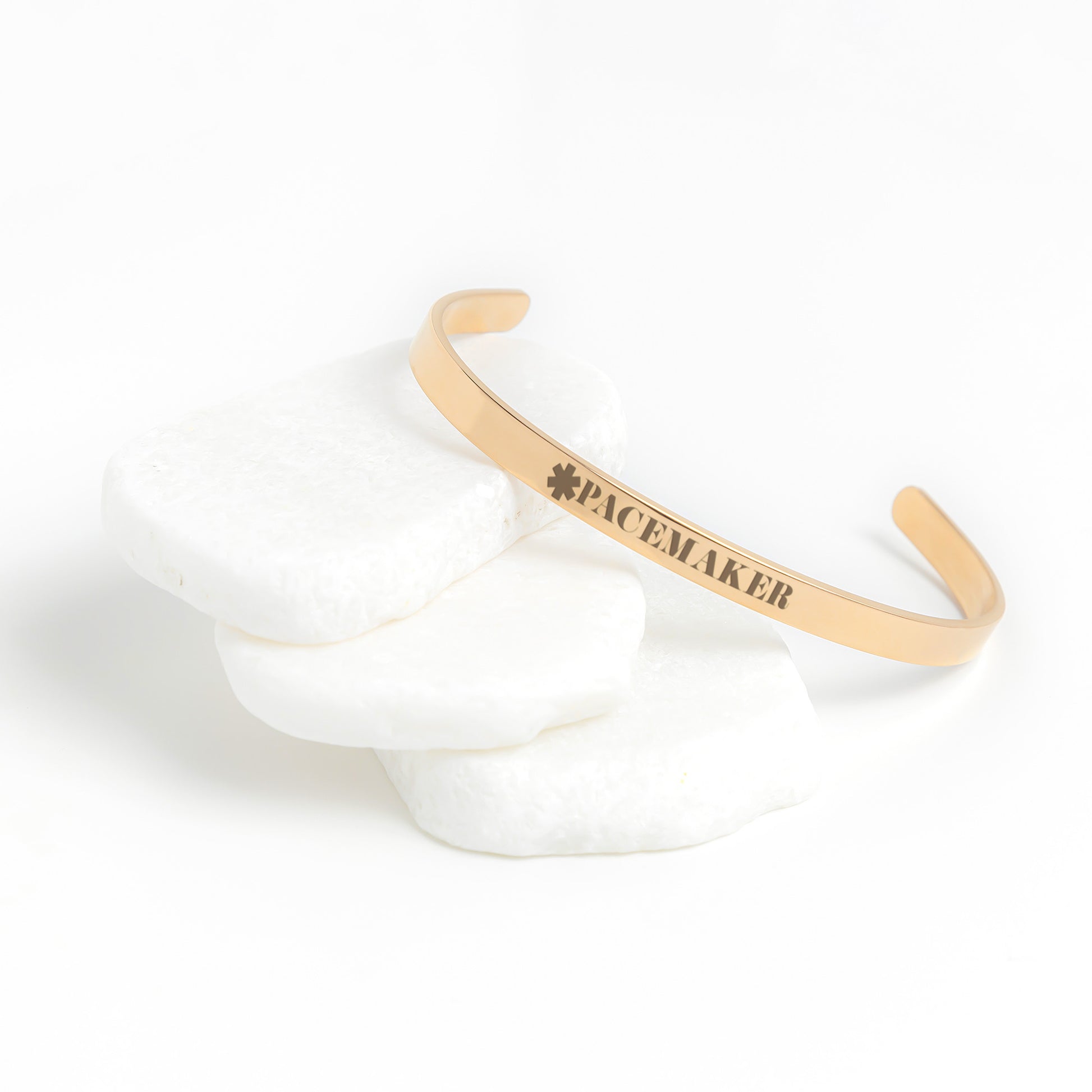 Medical Alert Cuff Bracelet | PACE MAKER | Vital Drip 7